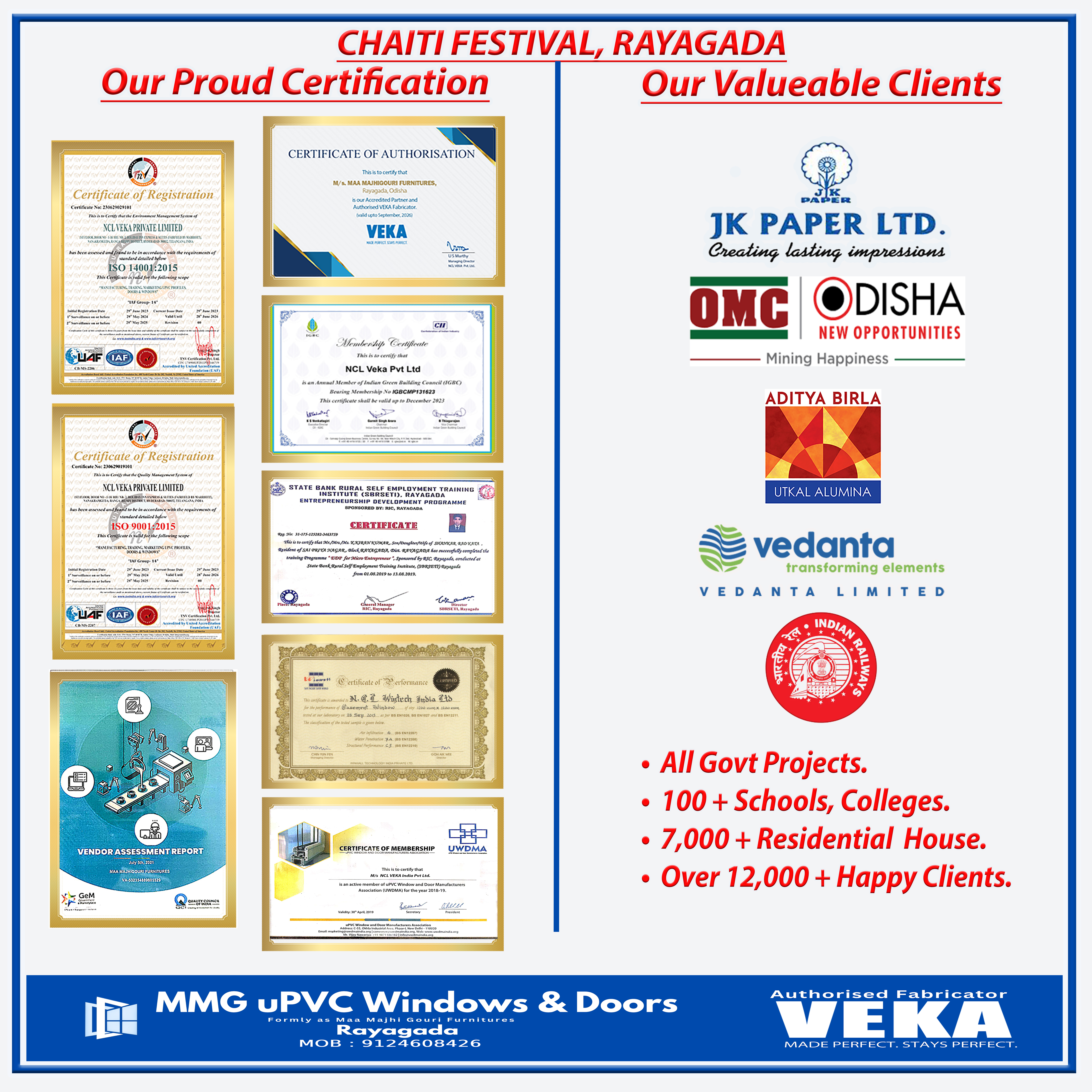 Lesso SRIRAM Certificate